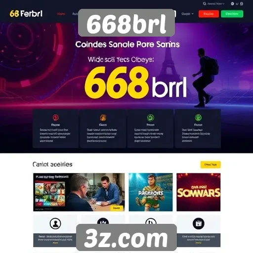 Avaliação das funcionalidades do site 668brl