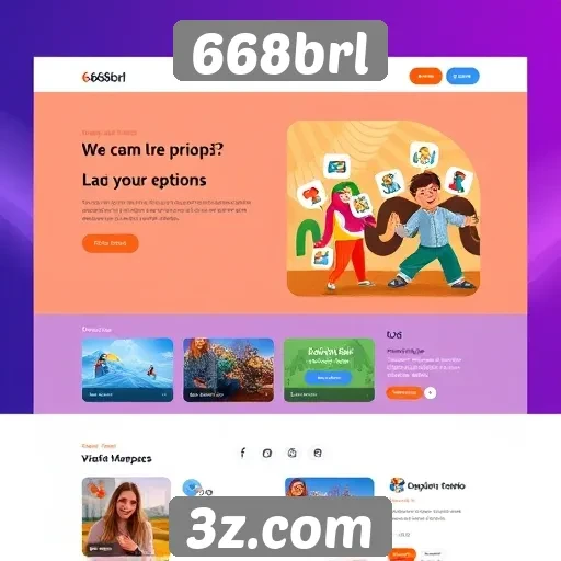 Exploração da interface de usuário do site 668brl